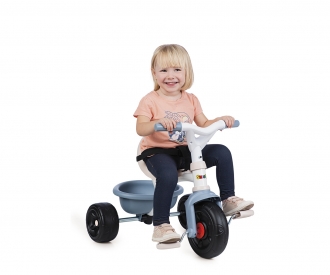 Smoby tricycle bébé 2 en 1 be fun bleu - La Poste