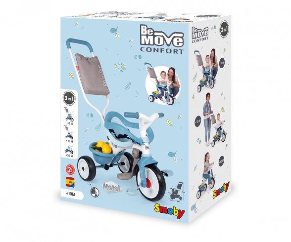 TRICYCLE BE MOVE CONFORT BLEU TRICYCLE BE MOVE CONFORT BLEU