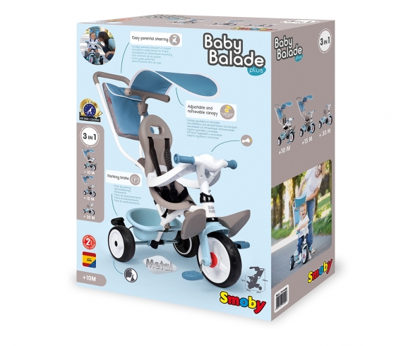TRICYCLE BABY BALADE PLUS BLEU TRICYCLE BABY BALADE PLUS BLEU