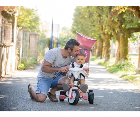 TRICYCLE BABY BALADE PLUS ROSE TRICYCLE BABY BALADE PLUS ROSE