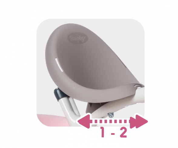 TRICYCLE BABY BALADE PLUS ROSE TRICYCLE BABY BALADE PLUS ROSE