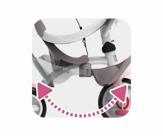 Baby Balade Plus Tricycle Pink