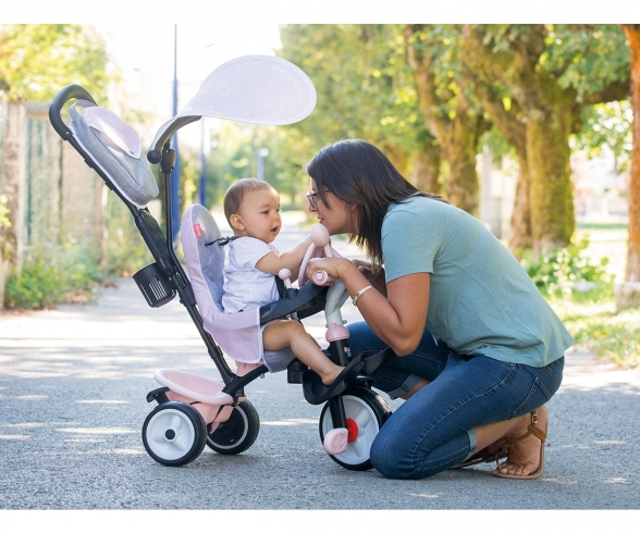 TRICYCLE BABY DRIVER PLUS ROSE TRICYCLE BABY DRIVER PLUS ROSE