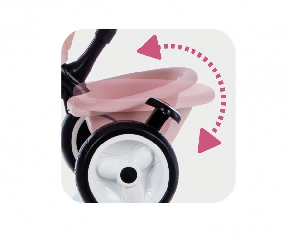 TRICYCLE BABY DRIVER PLUS ROSE TRICYCLE BABY DRIVER PLUS ROSE