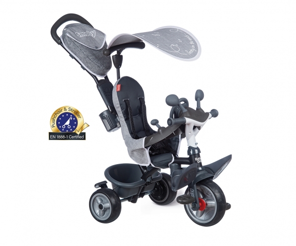 TRICYCLE BABY DRIVER PLUS GREY