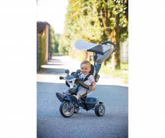 Dreirad Baby Driver Plus Grau