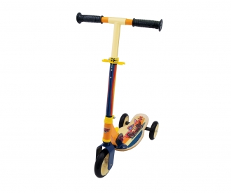 Cars 3W Foldable Wooden Scooter