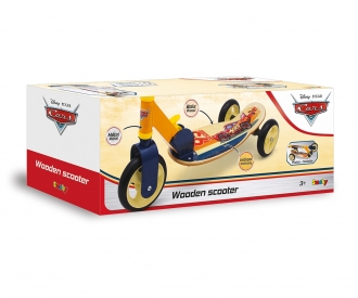 CARS 3W FOLDABLE WOODEN SCOOTER