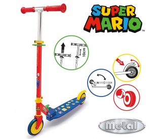 Super Mario Patinette 2R Pliable