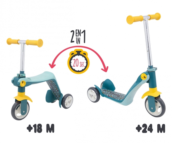 REVERSIBLE 2 IN 1 SCOOTER