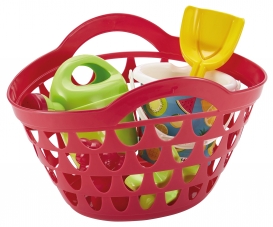 Ecoiffier Strandtasche mit Eimergarnitur Fruchtcocktail, sortiert Ecoiffier Strandtasche mit Eimergarnitur Fruchtcocktail, sortiert