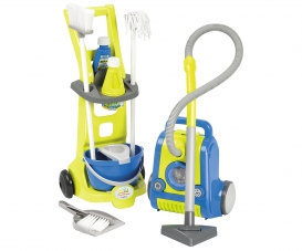Ecoiffier Putzwagen mit Staubsauger Ecoiffier Putzwagen mit Staubsauger