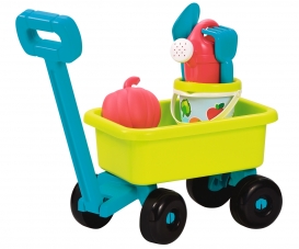 Ecoiffier Retro Gardentrolley with bucket set Ecoiffier Retro Gardentrolley with bucket set