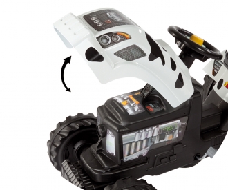 GM Bull Traktor im Kuh-Design mit Anhänger GM Bull Traktor im Kuh-Design mit Anhänger