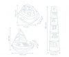 Coffret Eveil et Bain Little Smoby Coffret Eveil et Bain Little Smoby