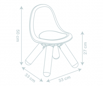 Litlle Smoby Chair Blue