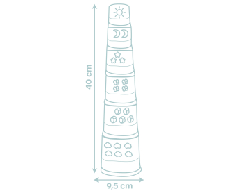 Little Smoby Steckspiel Magic Tower