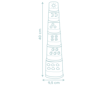 Little Smoby Steckspiel Magic Tower