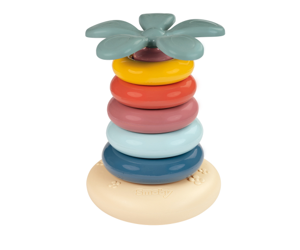 Little Smoby Stehauf-Ringpyramide