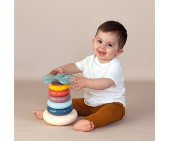 Little Smoby Stehauf-Ringpyramide