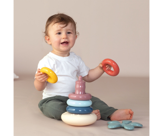 Little Smoby Stehauf-Ringpyramide