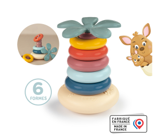 Little Smoby Stehauf-Ringpyramide