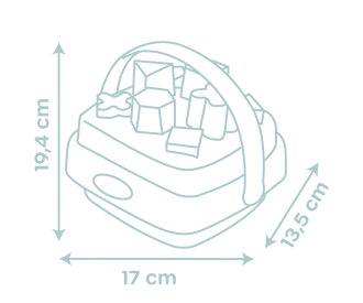 Little Smoby Formensteckspiel-Korb