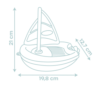 Little Smoby Badespielzeug Segelboot