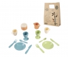 Little Smoby Green Geschirrset aus Biokunststoff