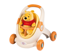 Winnie L'Ourson Baby Walker 3en1 + Peluche