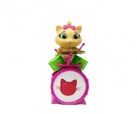 44 Cats Spielfigur Pilou mit Schlagzeug 44 Cats Spielfigur Pilou mit Schlagzeug