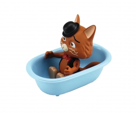 44 Cats Stink figure with bathtube 44 Cats Stink figure with bathtube