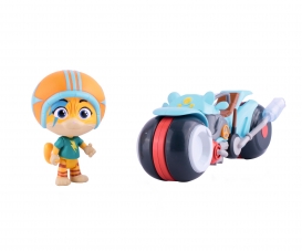 Smoby 44 Cats Spielfigur Lampo mit Motorrad Smoby 44 Cats Spielfigur Lampo mit Motorrad