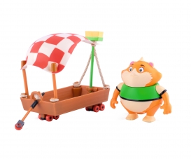 Smoby 44 Cats Spielfigur Metti mit Holzboot Smoby 44 Cats Spielfigur Metti mit Holzboot