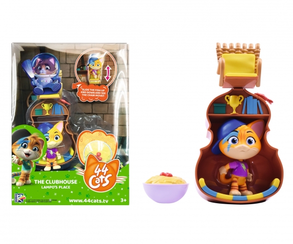 44 Cats Deluxe toy set + Lampo figure 44 Cats Deluxe toy set + Lampo figure