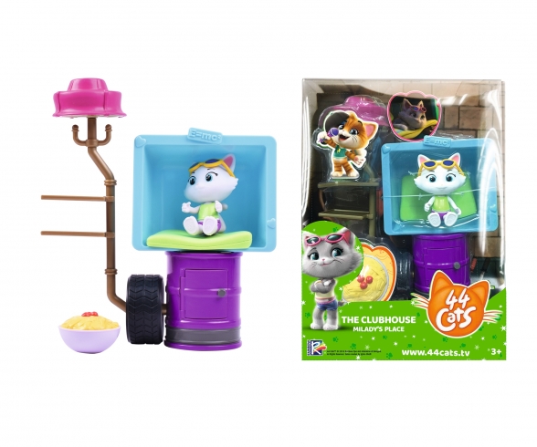 44 Cats Deluxe toy set + Milady figure 44 Cats Deluxe toy set + Milady figure