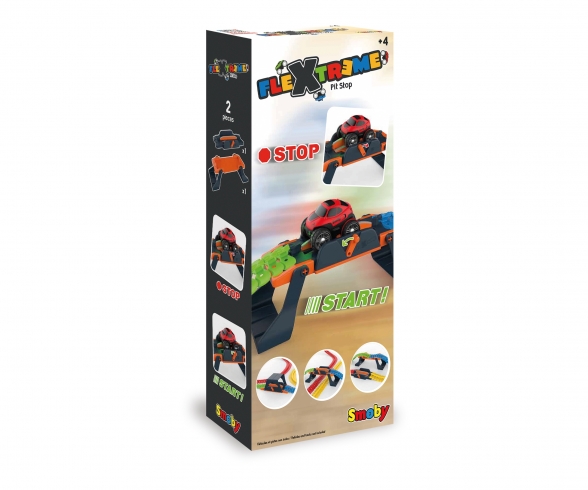 Smoby FleXtreme Rennbahn Pit Stop Smoby FleXtreme Rennbahn Pit Stop