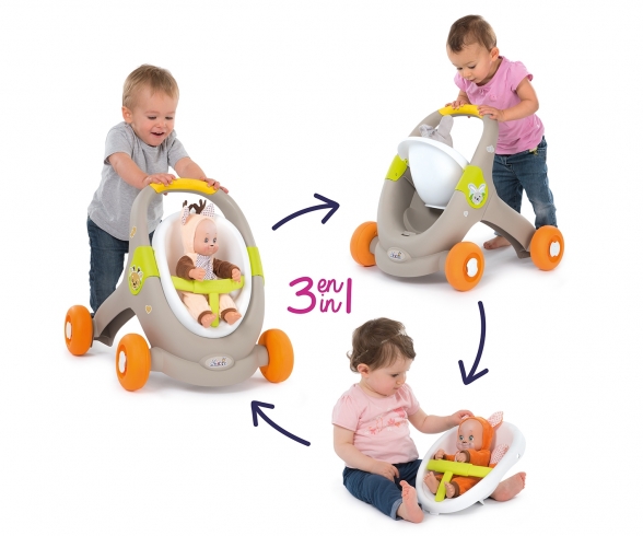 Minikiss 3 In 1 Animal Baby Walker