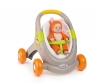 Smoby Minikiss Animals 3-in-1 Lauflern-Puppenwagen
