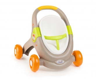 Minikiss Animals 3-in-1 Lauflern-Puppenwagen