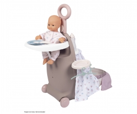 Smoby Baby Nurse Nursery Suitcase 3 In 1 Smoby Baby Nurse Nursery Suitcase 3 In 1