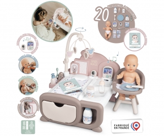 Smoby Baby Nurse Cocoon Puppen-Spielzimmer 3-in-1 mit Puppe Smoby Baby Nurse Cocoon Puppen-Spielzimmer 3-in-1 mit Puppe