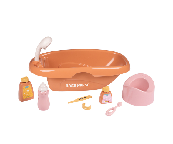 Smoby Baby Nurse Bath Set & Accessories