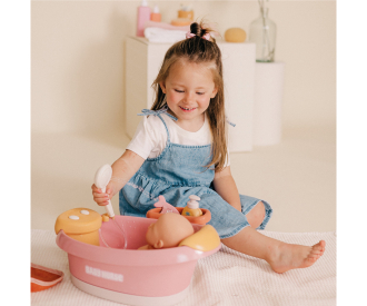 Smoby - Baby Nurse - Bath and Accessories Set - for Dolls and Dolls - 8 Accessories Included - 220359 Smoby - Baby Nurse - Bath and Accessories Set - for Dolls and Dolls - 8 Accessories Included - 220359