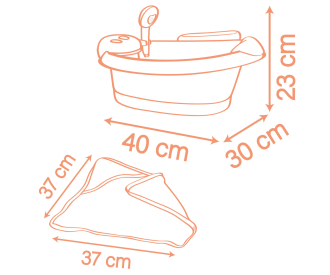 Smoby Baby Nurse Puppen-Badewanne Smoby Baby Nurse Puppen-Badewanne