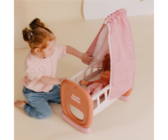 Smoby Baby Nurse Puppenwiege mit Himmel