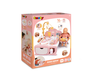 Smoby Baby Nurse Cocoon Nursery 3 en 1