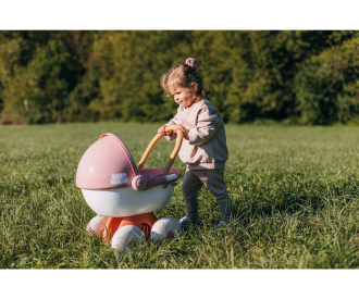 Landau câlin Baby Nurse pour poupon jusqu'a 42cm - SMOBY - Fabriqué en France Landau câlin Baby Nurse pour poupon jusqu'a 42cm - SMOBY - Fabriqué en France