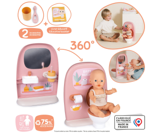 Smoby Baby Nurse Puppen-Badezimmer Smoby Baby Nurse Puppen-Badezimmer