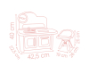 BN Cuisine + Chaise Haute